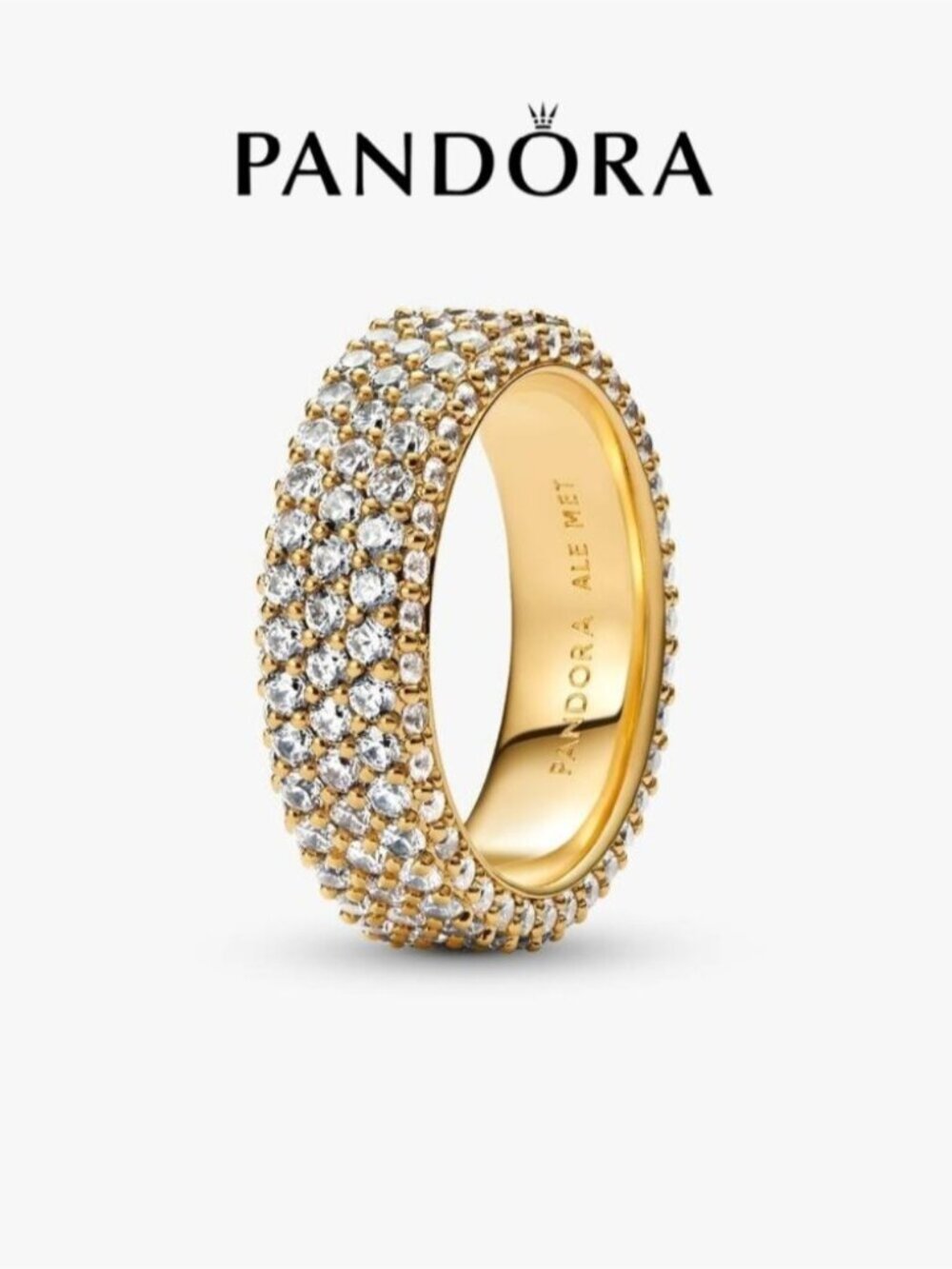 Pandora Timeless Pavé Triple-row Ring